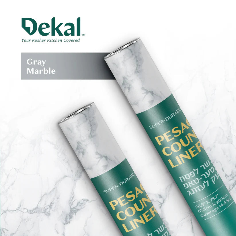 Dekal Counter cover Grey Marble 26.5''X 10 Ft