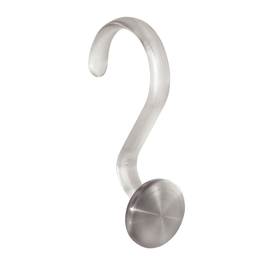 Design Forma Maxi Shower Hook Set of 12 in Brushed Stainless Steel