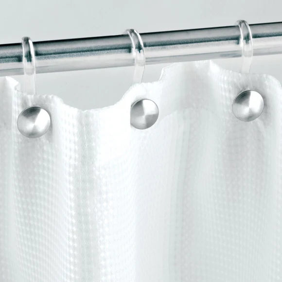 Design Forma Maxi Shower Hook Set of 12 in Brushed Stainless Steel
