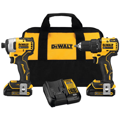 Dewalt Atomic Compact & Impact Driver Kit
