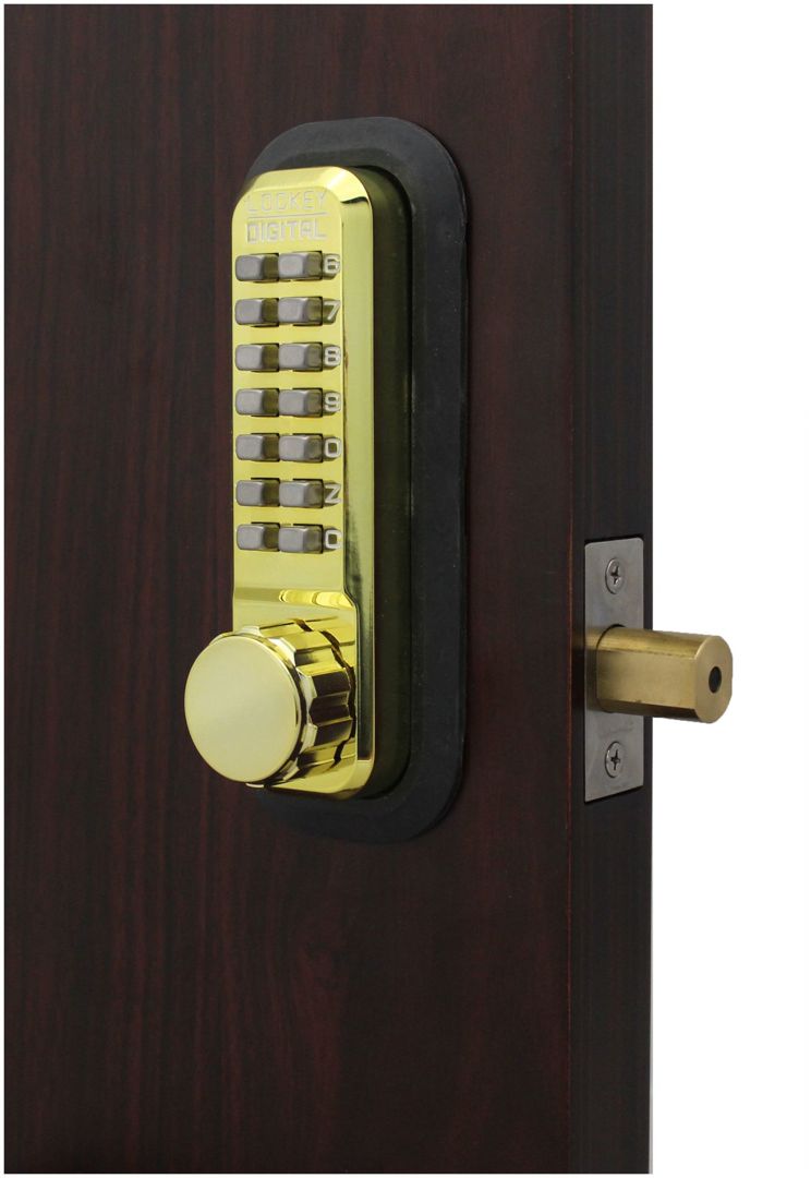 Digital Door Lock Brass