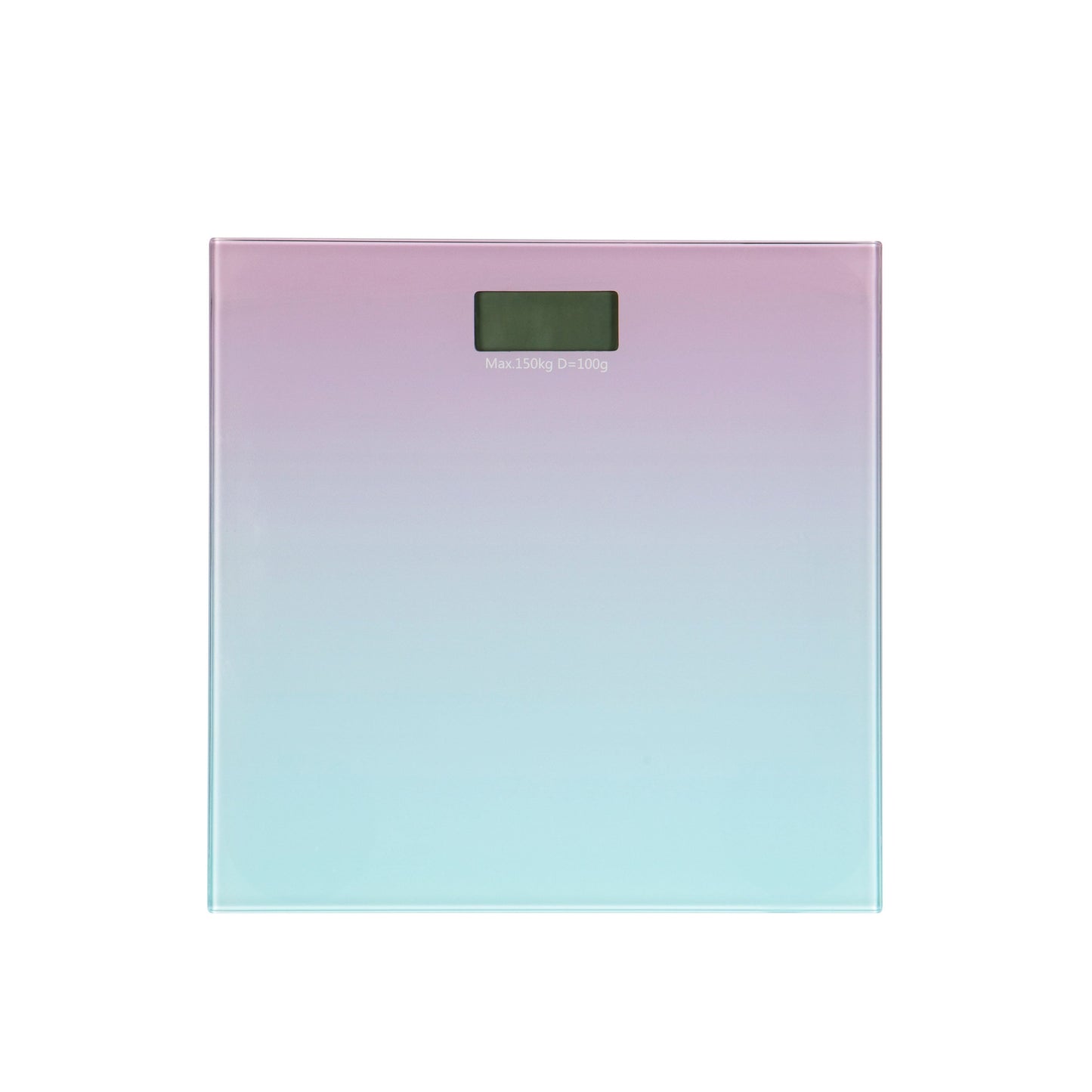 Digital Glass Body Scale 330lbs capacity -Ombre print 1