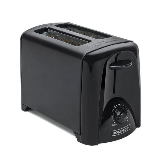 Dominion 2-Slice Toaster Black