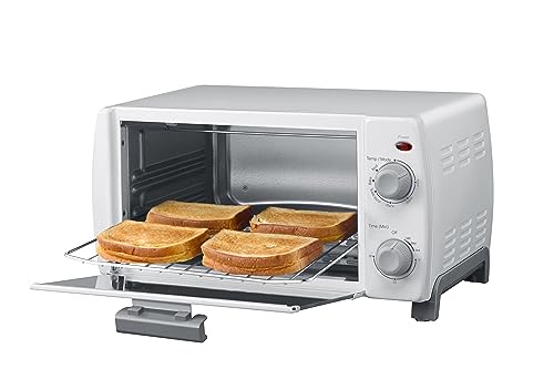 Dominion 4 slice Toaster Oven (White) 1