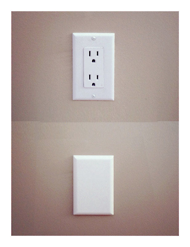 Dreambaby Plug Cover White Plastic Outlet Cover 2 pk