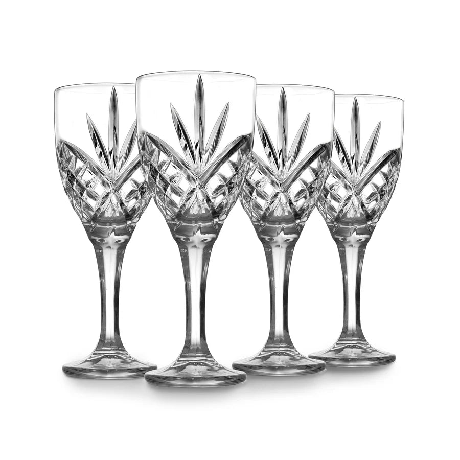 Dublin Crystal Goblet, Set of 4