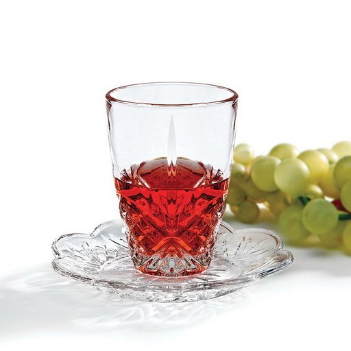 Dublin Crystal Kiddush Set 2