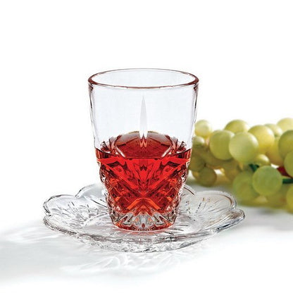 Dublin Crystal Kiddush Set 2