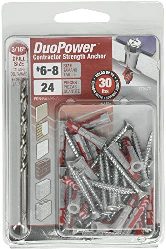 Duo Power Anchor Set 3/16'' 2