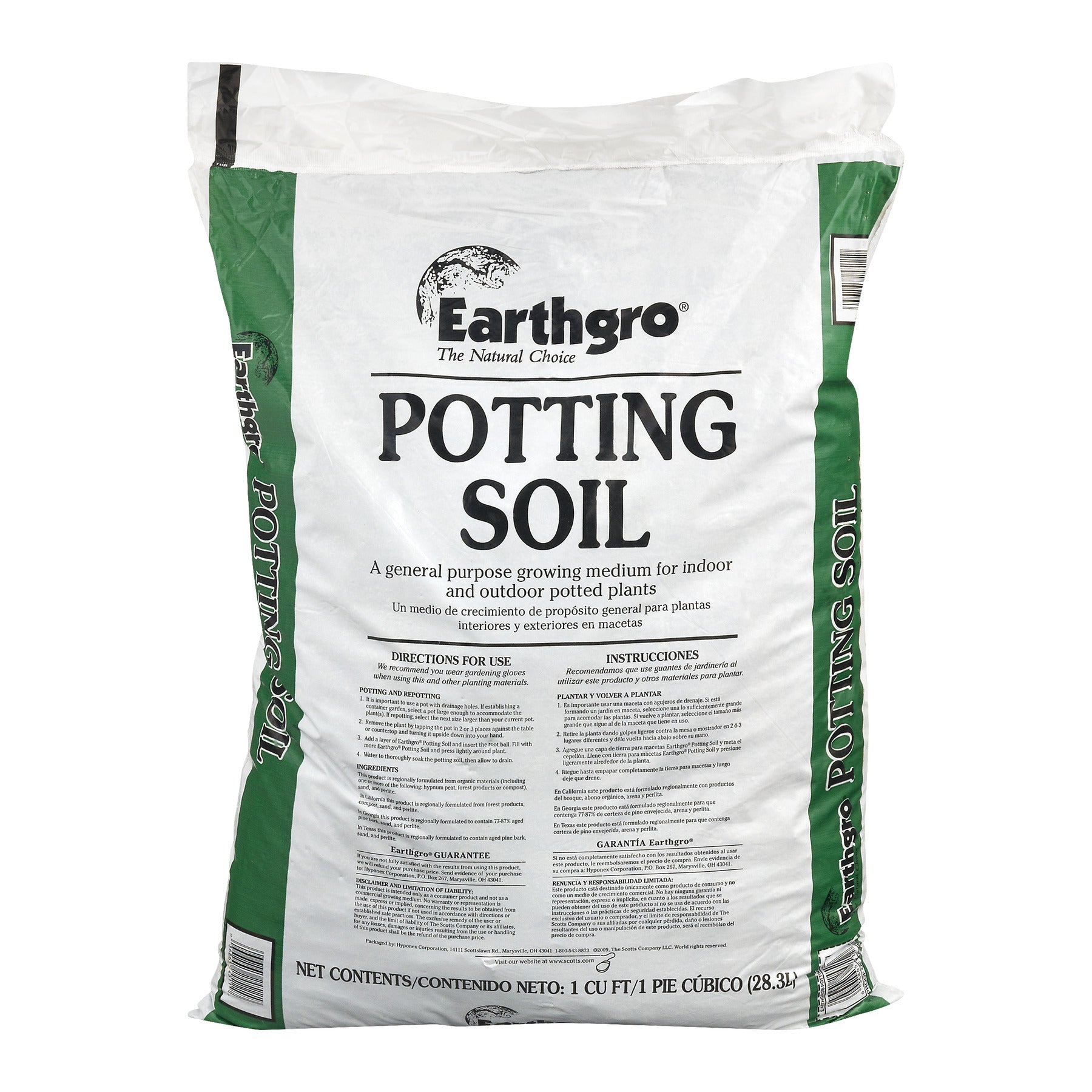 EARTHGRO POTTING SOIL-1CF-PROX