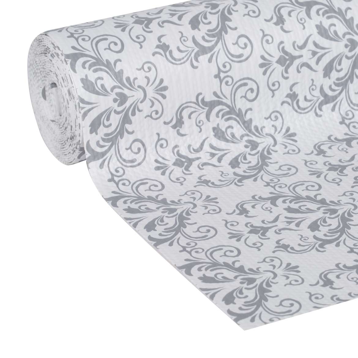 EASY LINER-GREY DAMASK-12"x10' 1