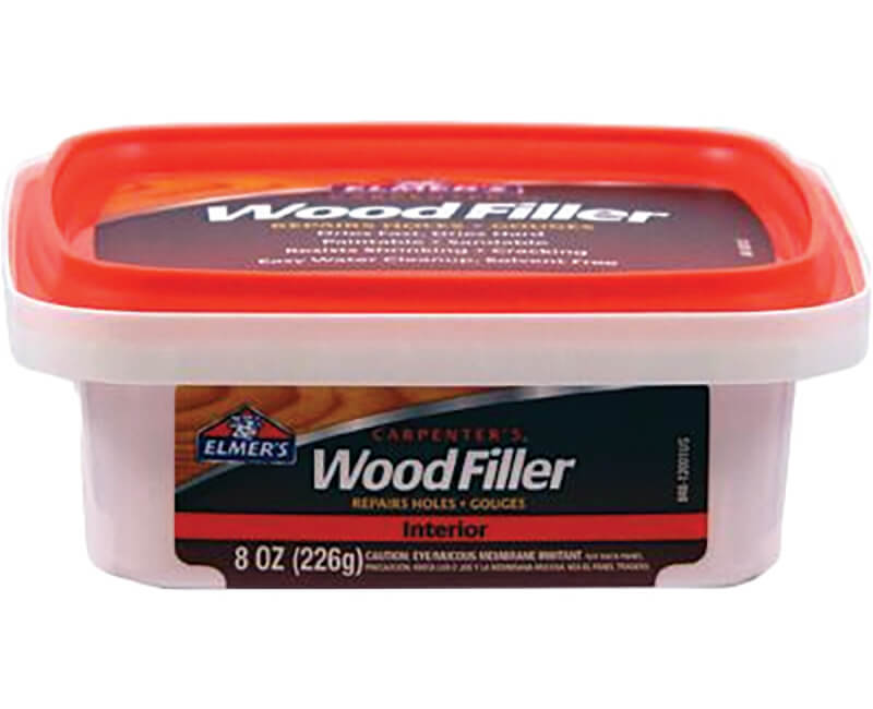ELMER'S WOOD FILLER- 8oz-TUB