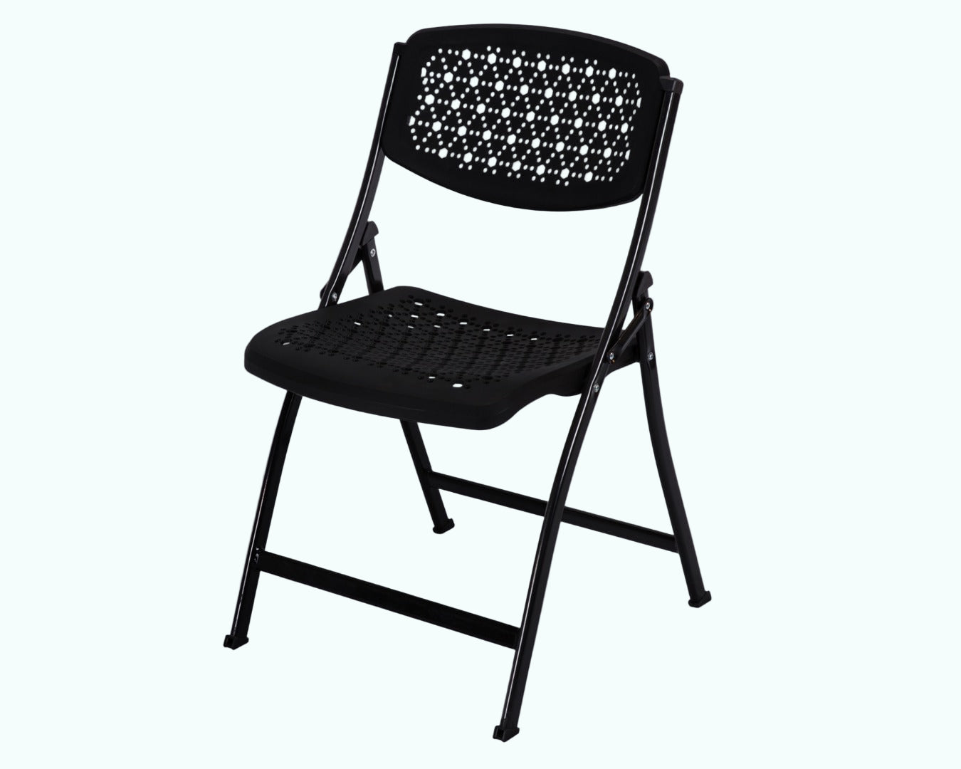 EVERFOLD Folding Chair Mesh Black