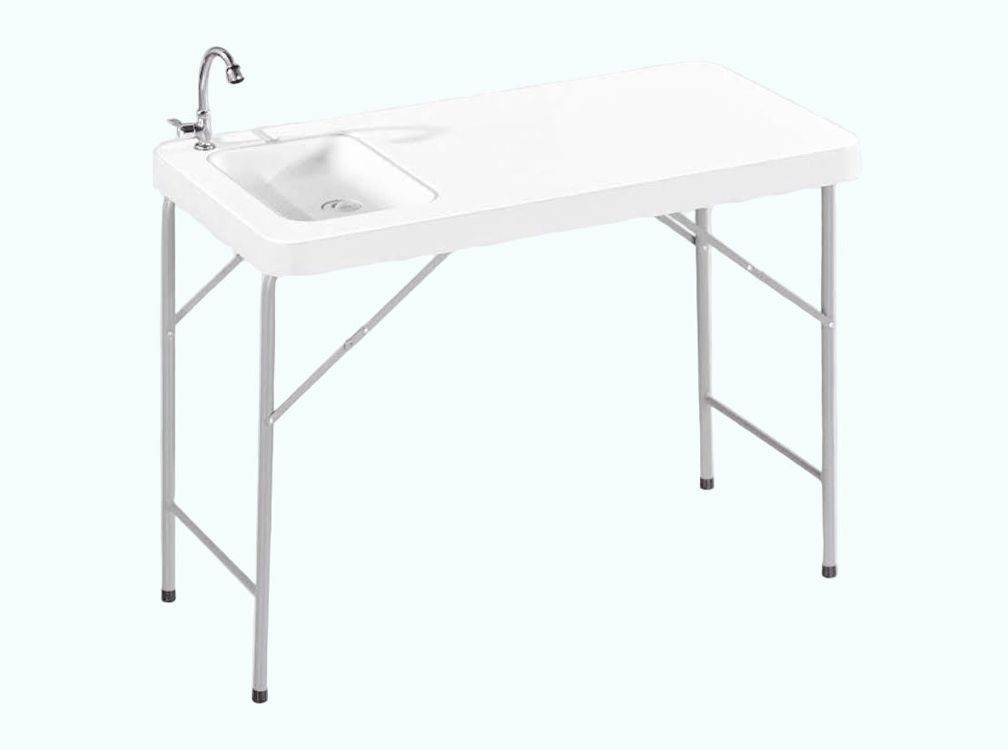 EVERFOLD Sink Table 46"L X 24"W X 34"H
