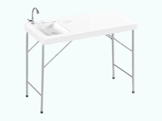 EVERFOLD Sink Table 46"L X 24"W X 34"H