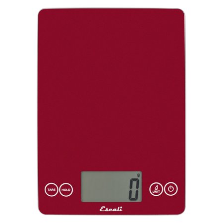 Escali Arti Red Glass Scale
