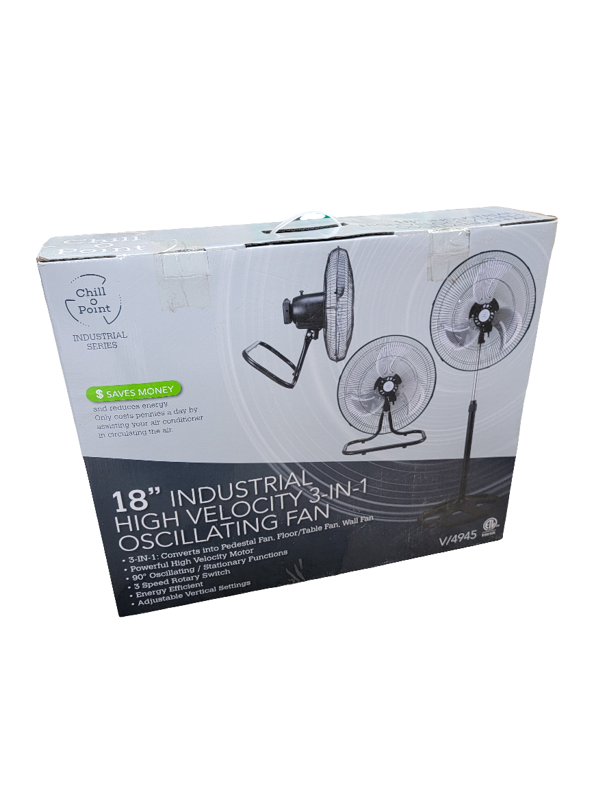 FAN-INDUSTRIAL 18" 3in1 FAN