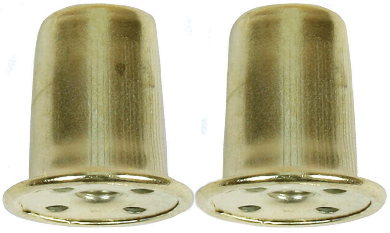 FINIAL 1" BRASS PK/2