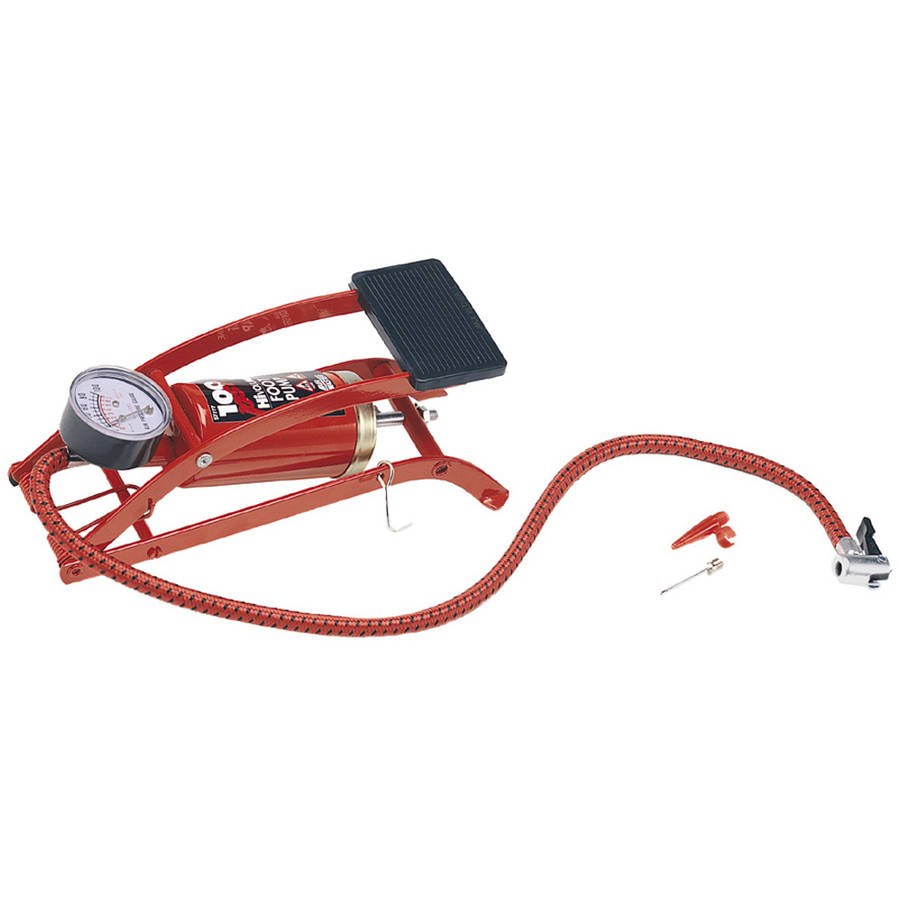 FOOT PUMP STEEL 100PSI