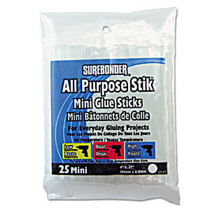 ALL TEMP MINI GLUE STICKS 25 Pk.