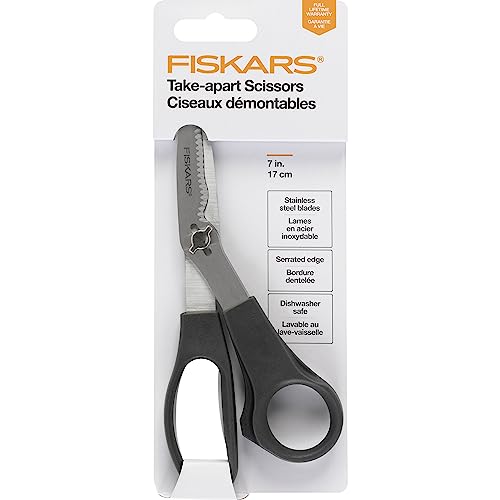 Fiskars 4 in. L Stainless Steel Kitchen Scissors 1