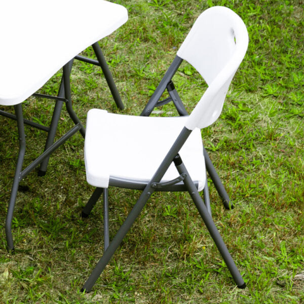 Folding Chair White 3