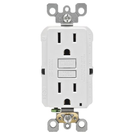 GFCI ST RECEPT 15A WHT