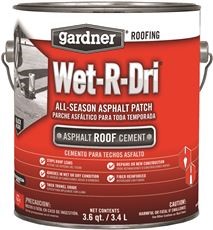 Gardner Wet-Dry Roof Cement