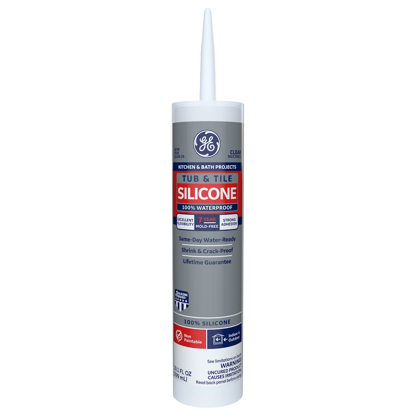Ge Clear Silicone Tub N Tile 1 1
