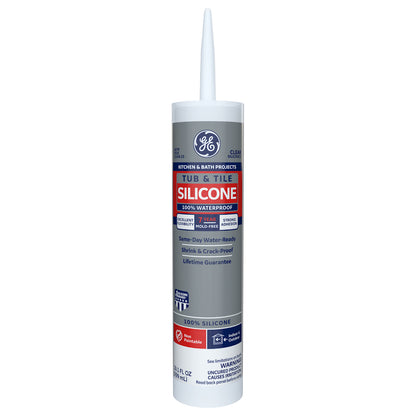 Ge Clear Silicone Tub N Tile 1 1