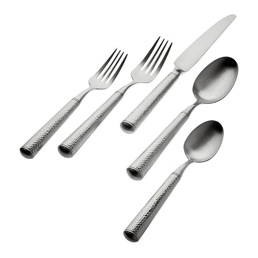 Godinger, Austin Satin, 20 Piece Flatware Set, 18/10 Stainless Steel 1
