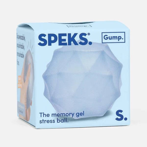 Speks Gump Surface Memory Gel Stress Ball - Dew Burst