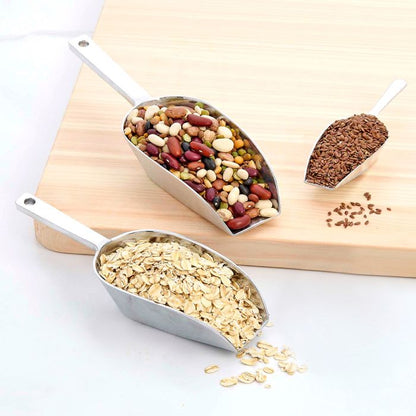 HIC Kitchen Flat Bottom Food Utility Scoop, 7.5in 4