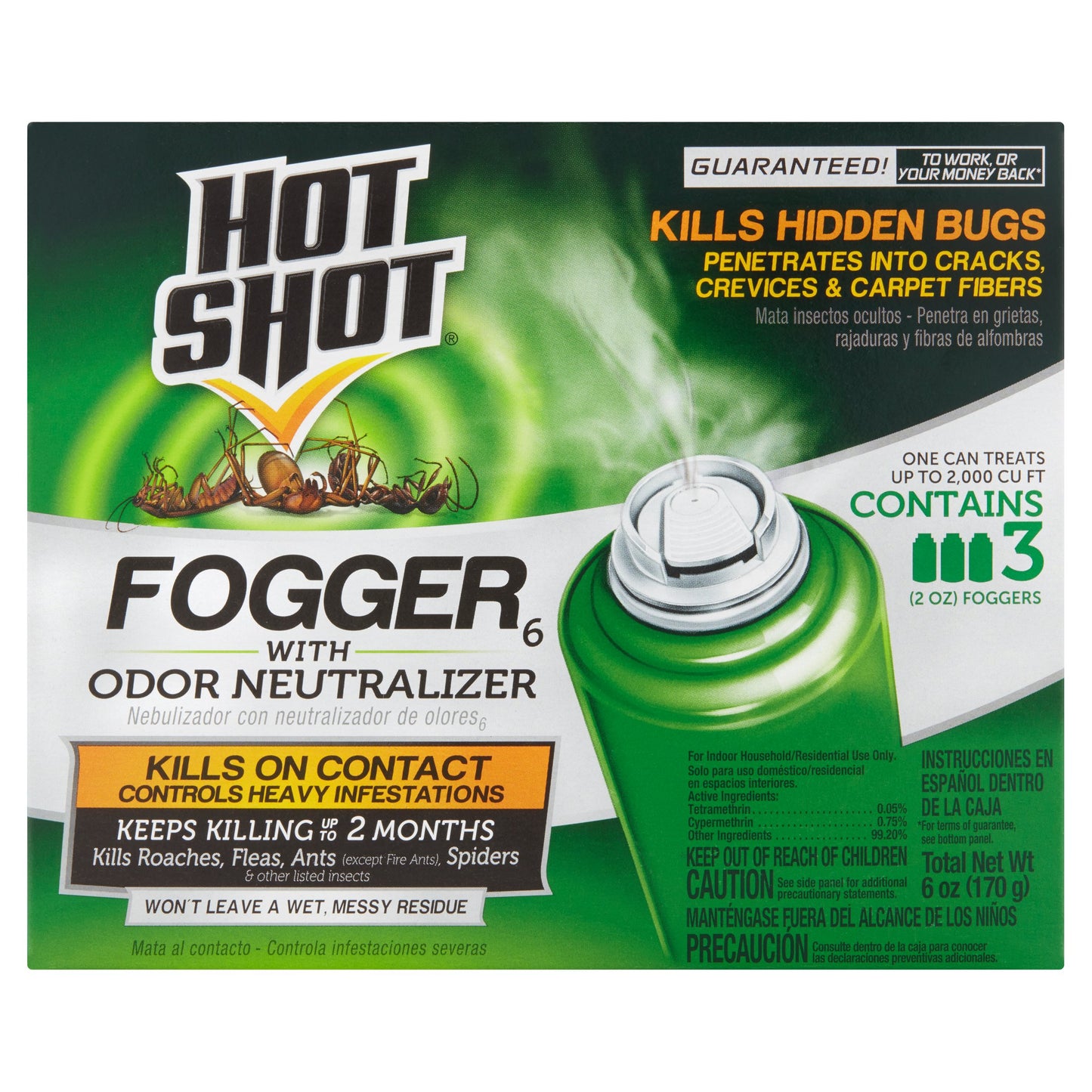 HOT SHOT FOGGER 3pkÂ  2oz