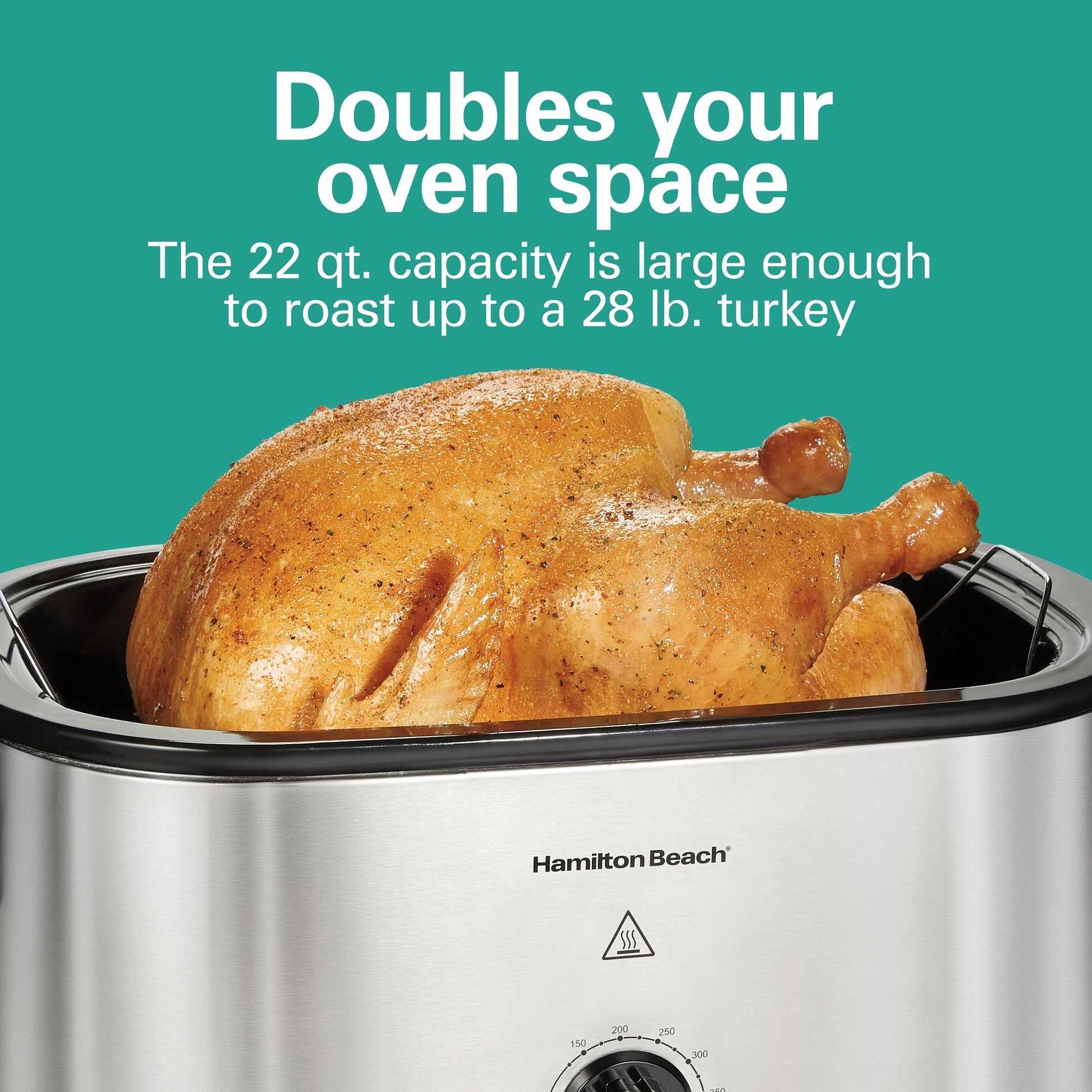 Hamilton Beach22 Quart Roaster Oven SS Black 2