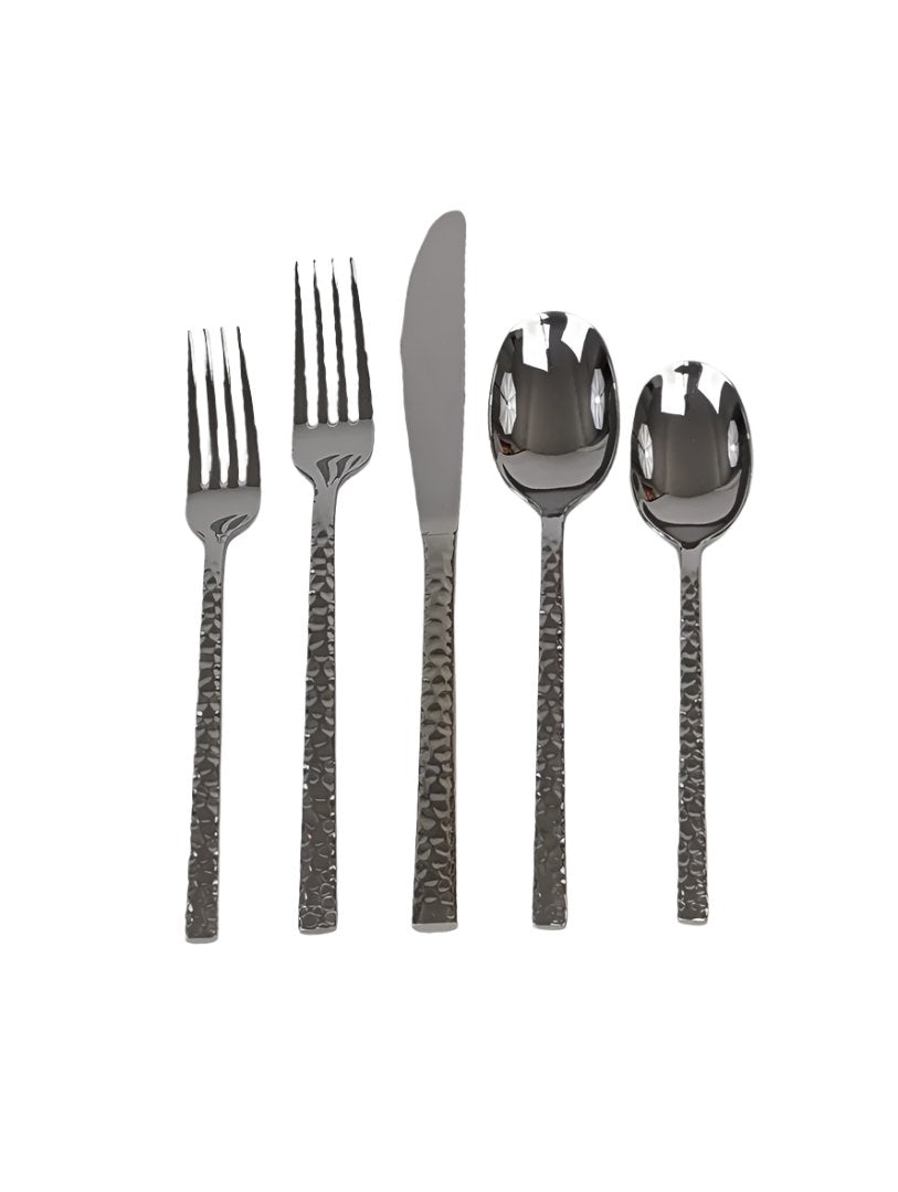 Hammered Flatware S/4