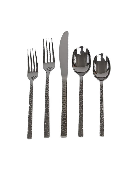 Hammered Flatware S/4
