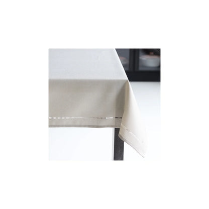 Hemstitch TableCloth beige 52x70 1