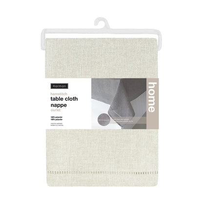 Hemstitch TableCloth beige 52x70 2