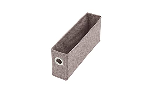 HomeHaven Fabric Bins (Pink, W3"xH6"xL13.75") 3