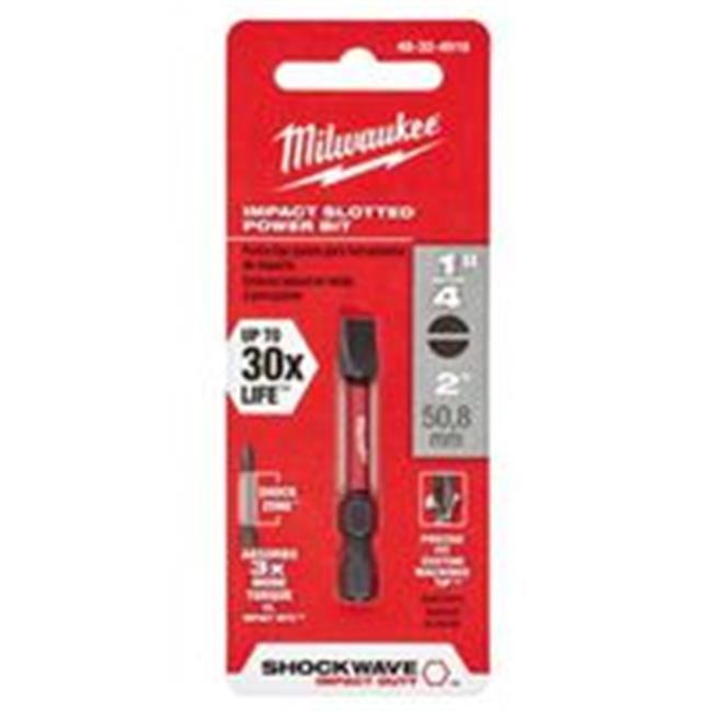 IMPACT PWR BIT SL1/4"X2" 1