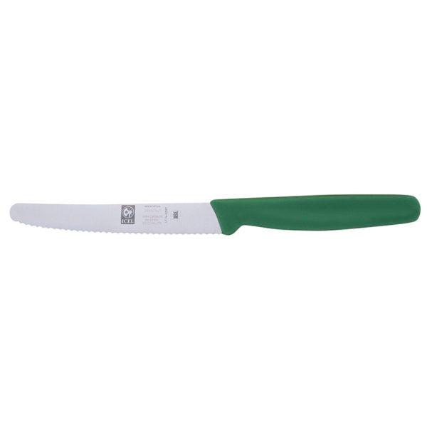 Icel 4" Serrated And Circle Edge Paring Knife 5