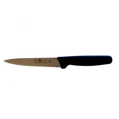 Icel Paring Knife (Black, 5.5, Pointy Serrated)