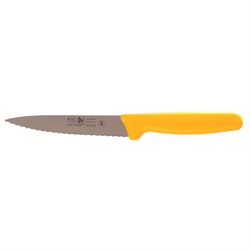 Icel Paring Knife (Yellow, 5.5, Pointy Serrated)