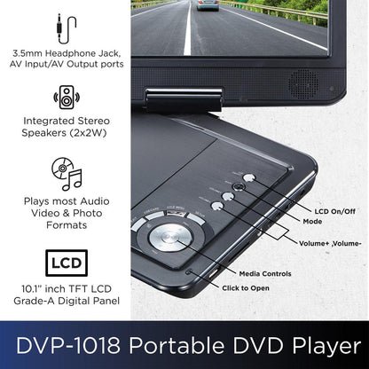 Impecca 10.1'' Portable Dvd Player 4