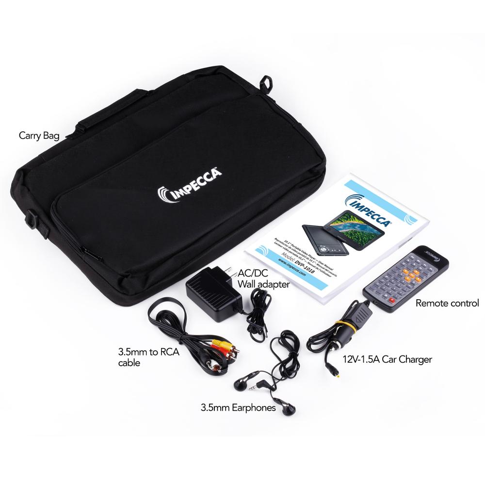 Impecca 10.1'' Portable Dvd Player 7