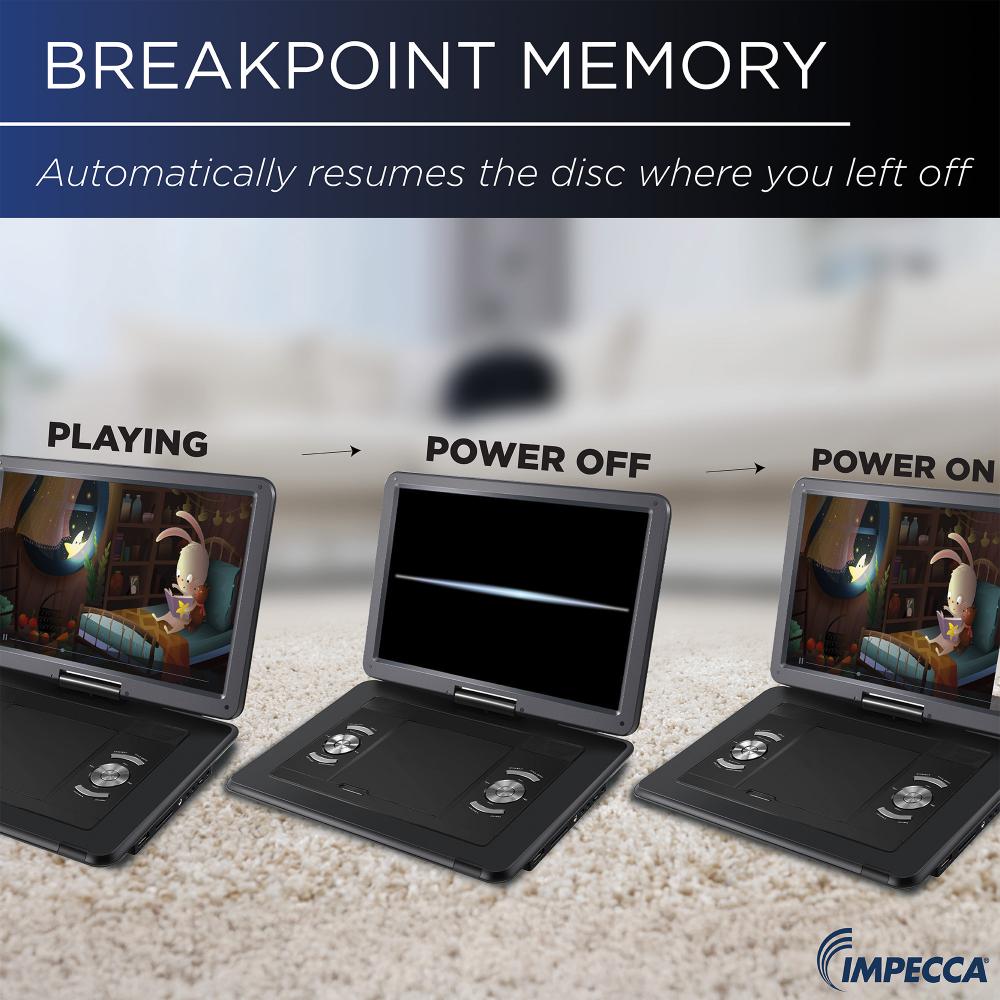 Impecca 15.4'' Portable Dvd Player 2