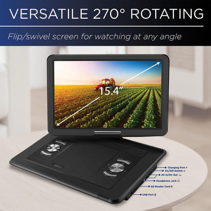 Impecca 15.4'' Portable Dvd Player 3