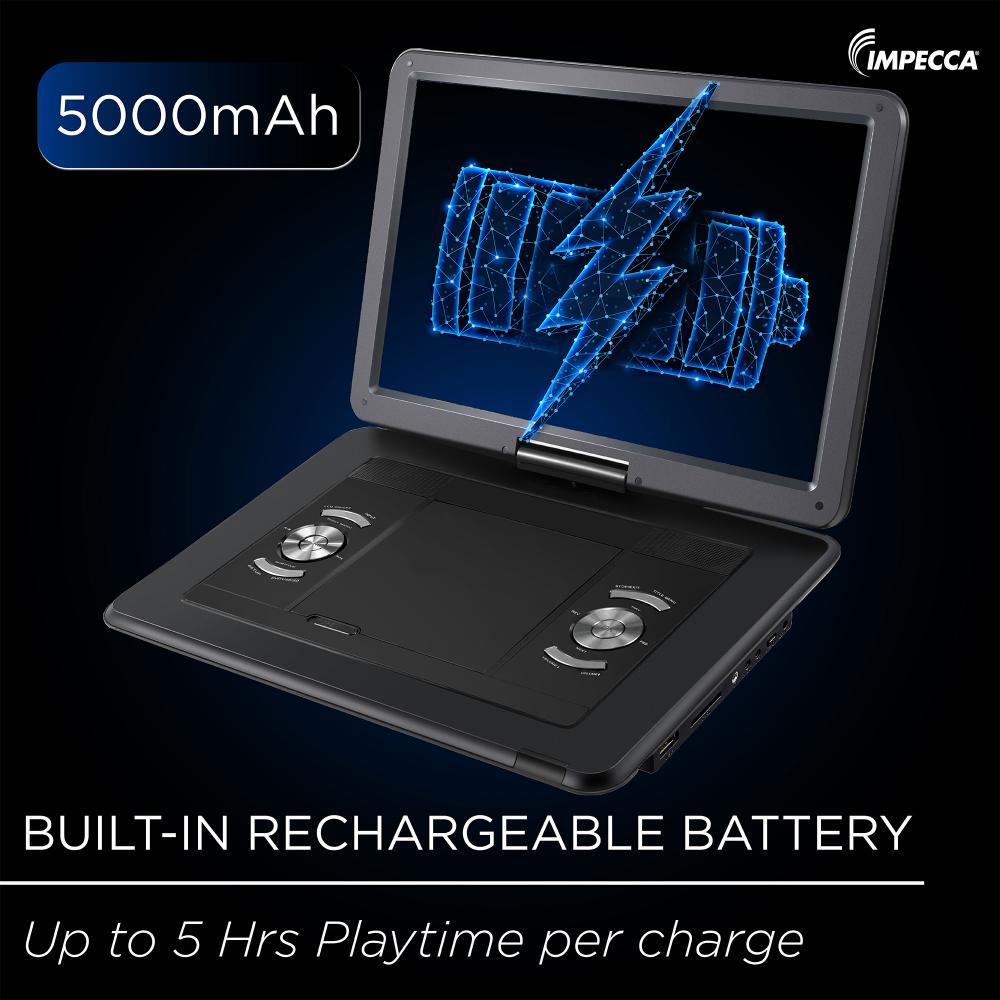 Impecca 15.4'' Portable Dvd Player 5