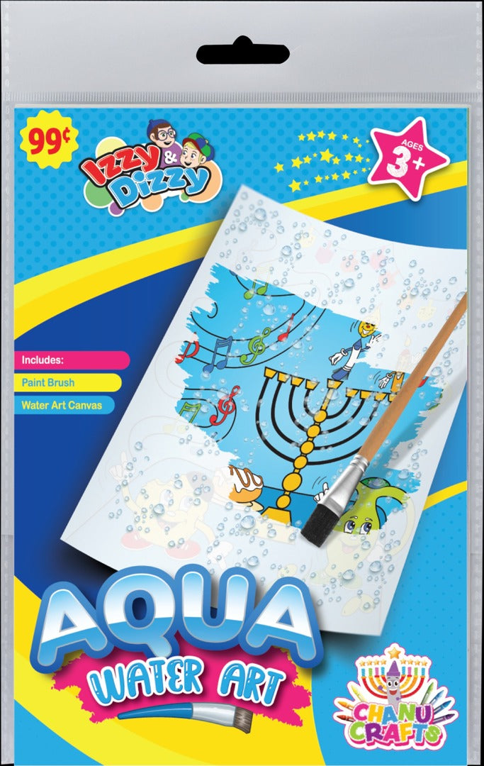 Izzy & Dizzy Aqua Art